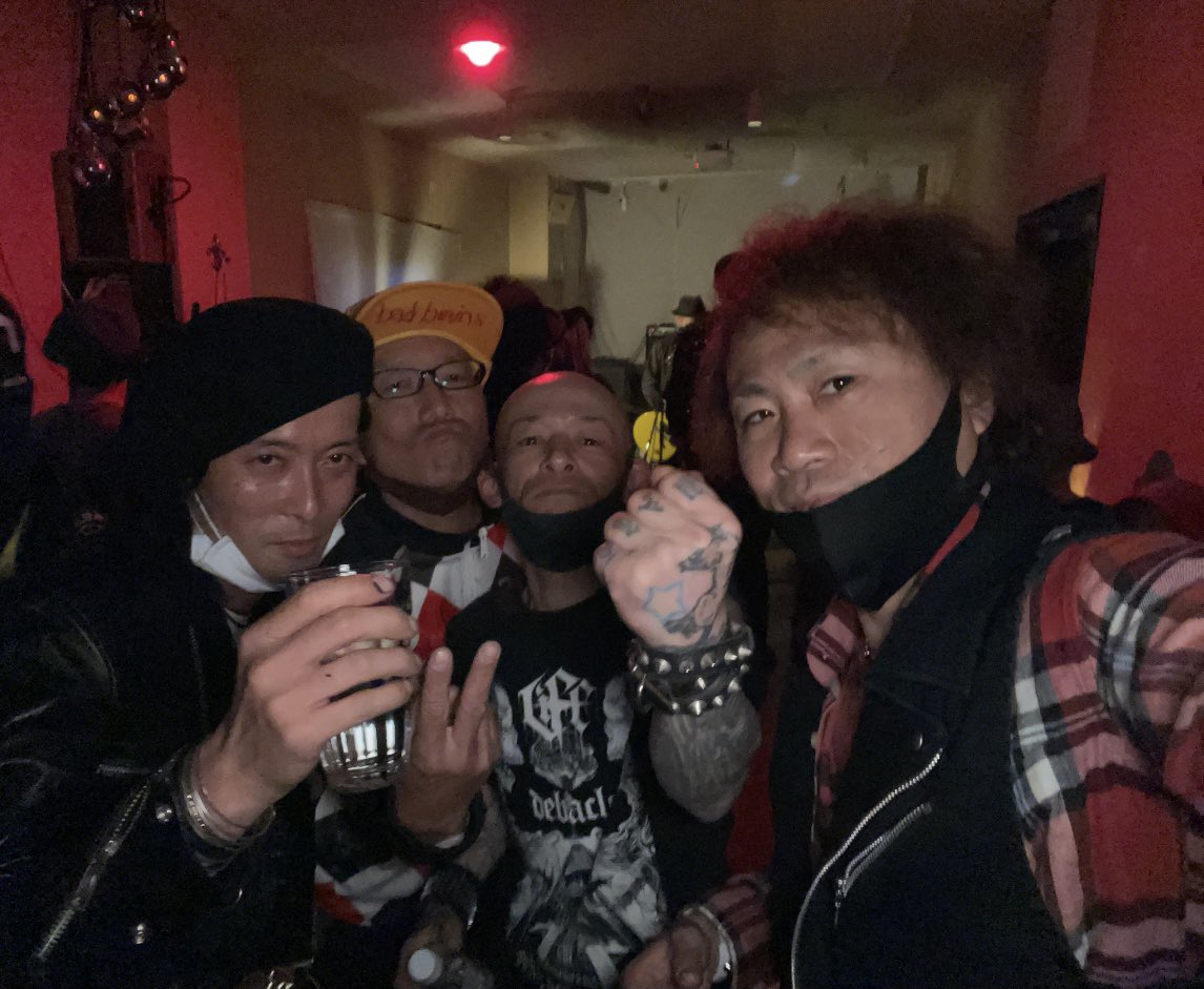 HIDE2012813's tweet photo. 2021.4.17

悪AI意　Live  楽しかった
Japanese hard core punk Night https://t.co/ce0gw7cxs8