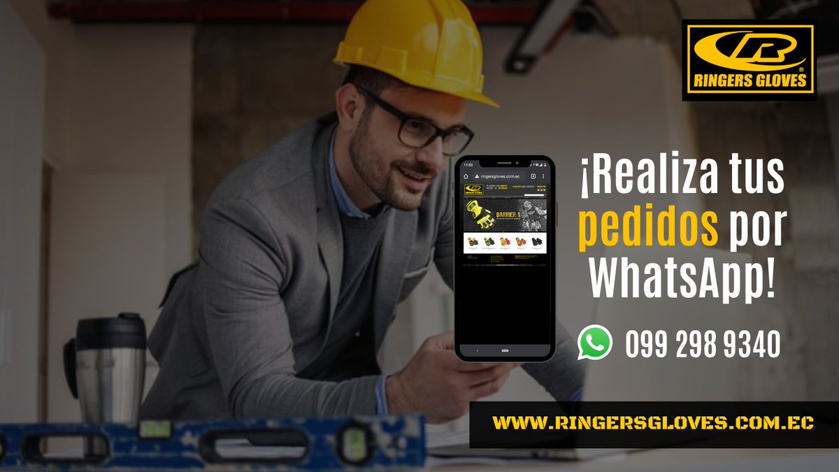 🧤 ¿Sabías que puedes 𝗰𝗼𝗺𝘂𝗻𝗶𝗰𝗮𝗿𝘁𝗲 con nosotros para realizar𝗰𝗼𝗻𝘀𝘂𝗹𝘁𝗮𝘀 𝘁é𝗰𝗻𝗶𝗰𝗮𝘀 𝘆 𝗰𝗼𝗺𝗽𝗿𝗮𝘀 desde nuestro WhatsApp?

¡𝗘𝘀𝗰𝗿í𝗯𝗲𝗻𝗼𝘀!

WhatsAap: 📲 099 298 9340
👉O pídelos en: 📲 bit.ly/rg_homepage

#ringersglovesenecuador #Whatssap