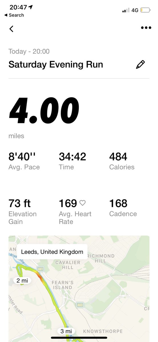 Boycy7's tweet image. Run 8 ✅ Complete
Some how we are getting faster the further in we are getting into this challenge!!
Time to rest up and push on to the night shift!!
justgiving.com/fundraising/bo…
💙💛🤍7️⃣💙💛🤍