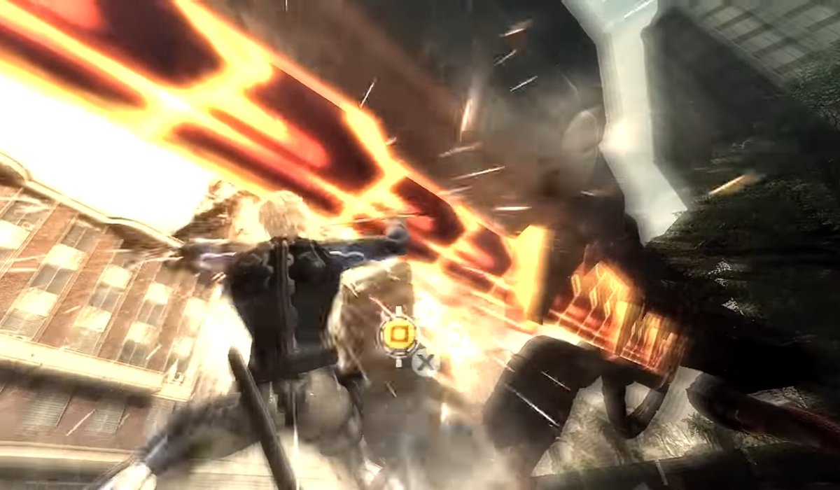 Metal Gear RAY:This time the titular Metal Gear is a tutorial boss fight. A thrilling start, I love how you can parry almost every attack it has in order to deal massive damage. A good risk and reward system.After this part, RAY will have another phase that is on the side of a