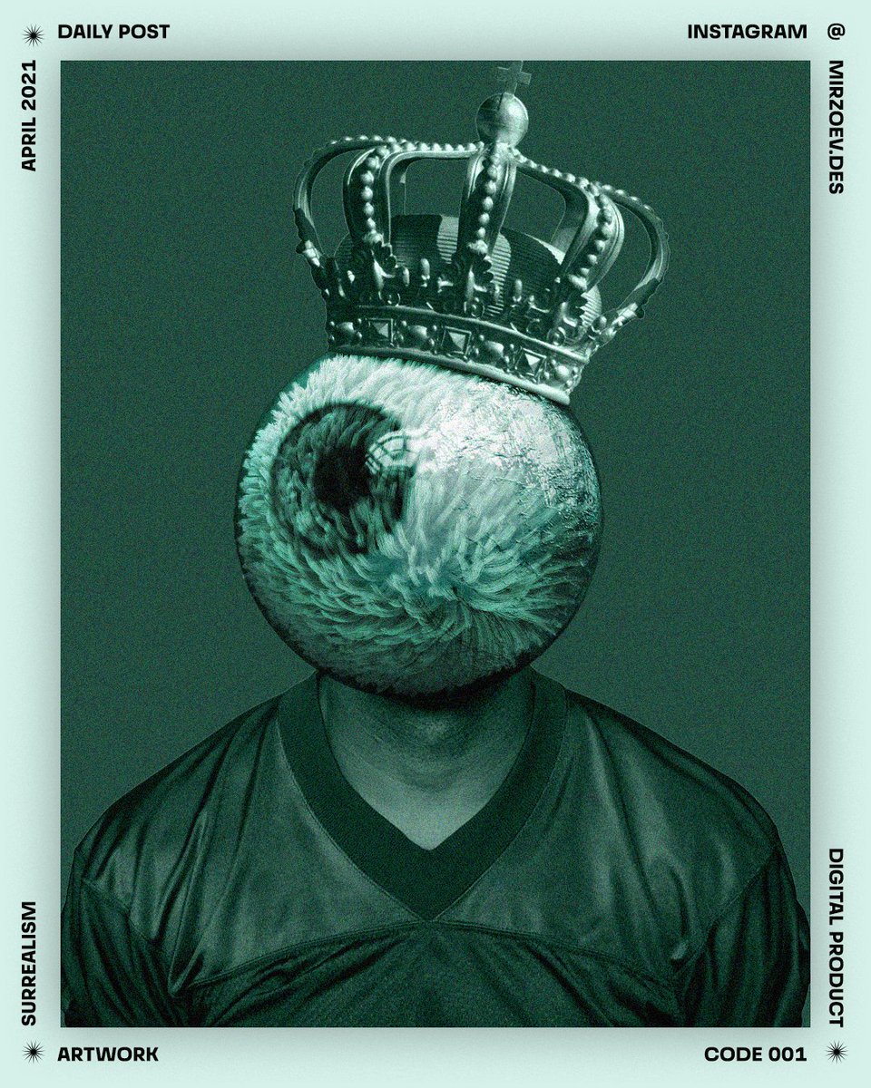 Who sees everything in advance is the winner.

#man #human #NFTcoin #nft #daily #poster #opensea #artflow #digitalart #graphic #foundation #focus #rarible #eye #inspiration #artwork #art #see #looking #surrealism #nftart #faceless #sense #senseless #dailyposter #king #crown