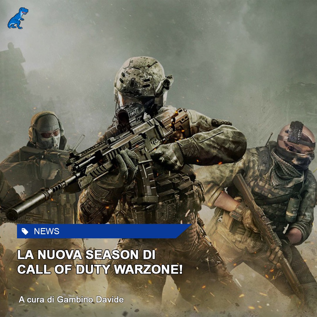 InfosauroSocial's tweet photo. "La nuova season di Call Of Duty Warzone!"
https://t.co/QzPoeQtwl2
Lasciate like e un commento su cosa ne pensate!
#Warzone #CallofDuty #Cod #NewSeason #BlackOps #ColdWar #Zombies #Activision #Blizard  #gaming #gamer #Infosauro https://t.co/v0QNYZ1980