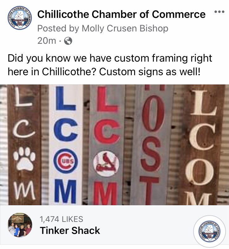 Chillicothe Illinois Chamber of Commerce (ChilliChamber1) Twitter