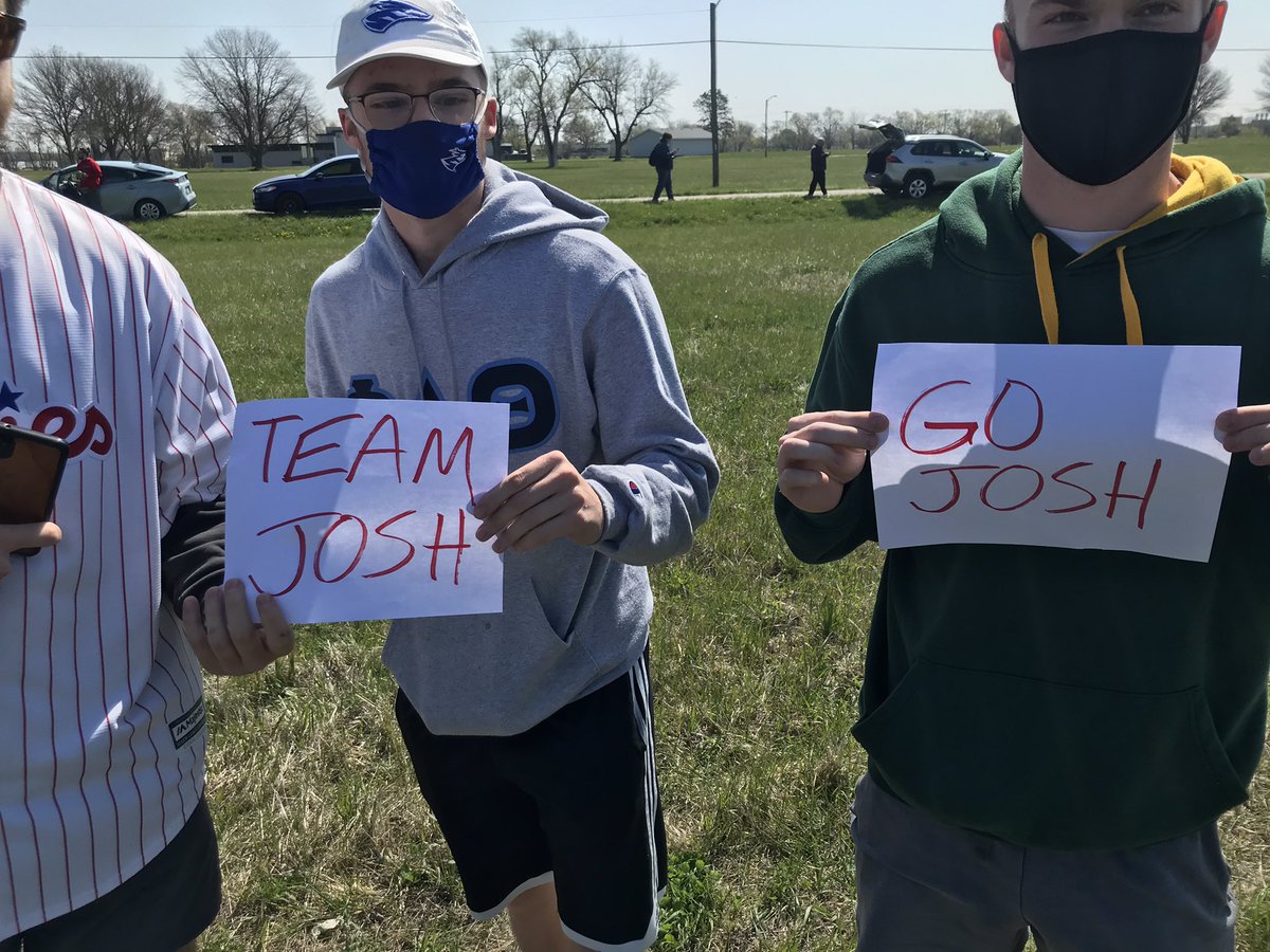 Some of my favorite signs I’ve seen so far. #JoshFight #JoshSwain