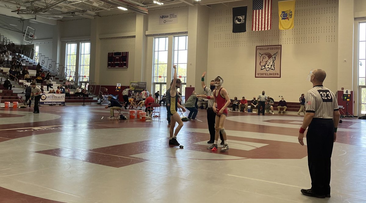 .<a href="/SRSDwrestling/">Southern Regional Rams Wrestling</a> Conor Collins wins his second round bout and, guess what? That means he places regardless as he will finish in the top eight. #HSLive