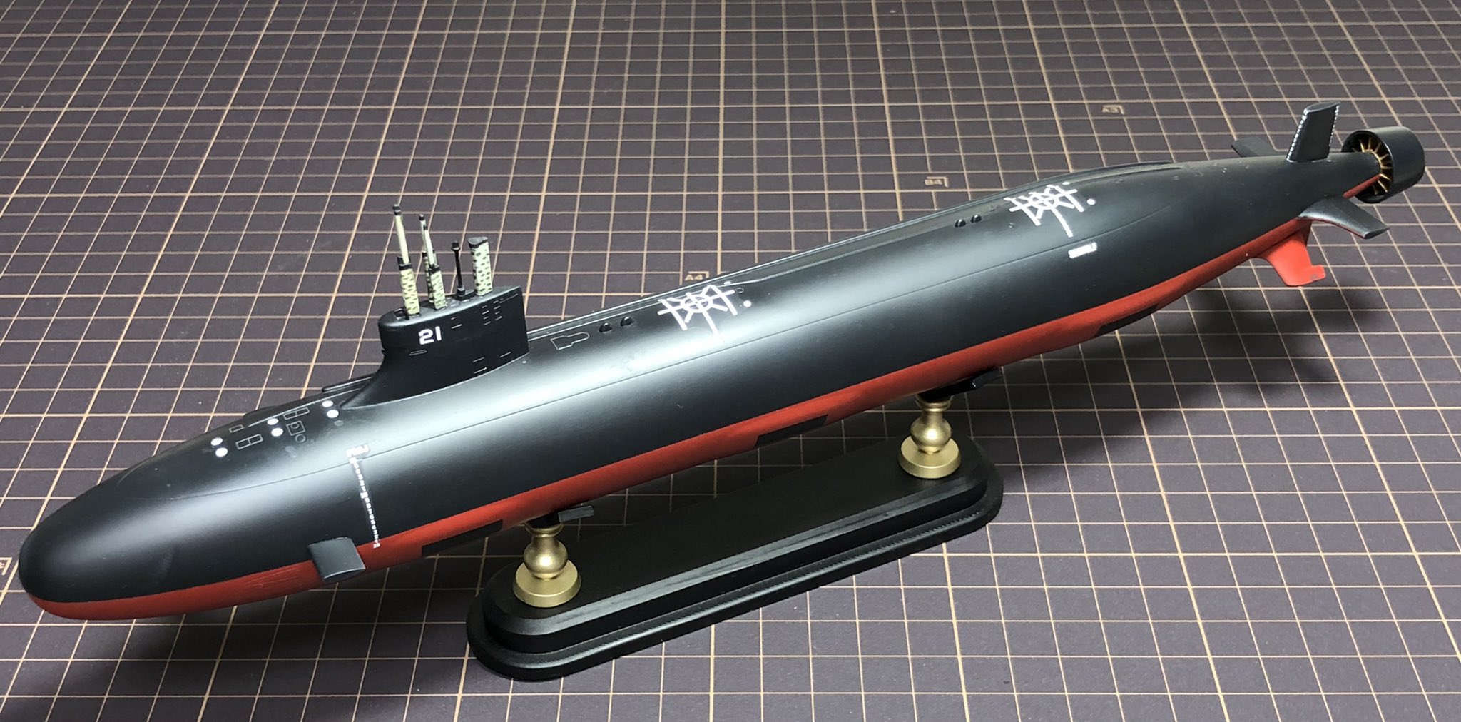 1/350 シーウルフ級潜水艦