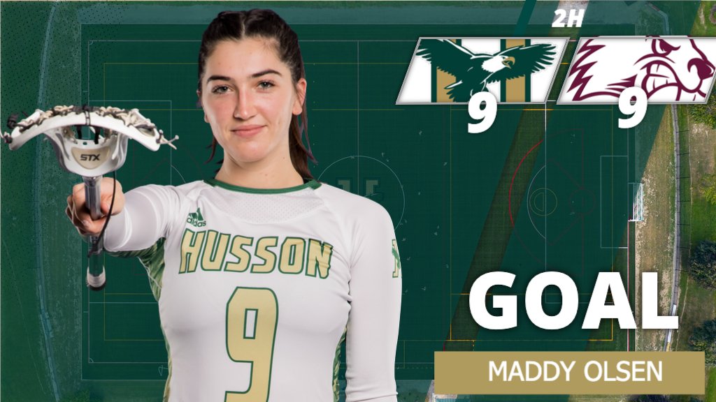 It doesn't get much more back-and-forth than this as UMF would score and we would level it. Maddy Olsen with the last two goals as with 17:55 left in the 2nd, we are tied at 9. #NACwlax
