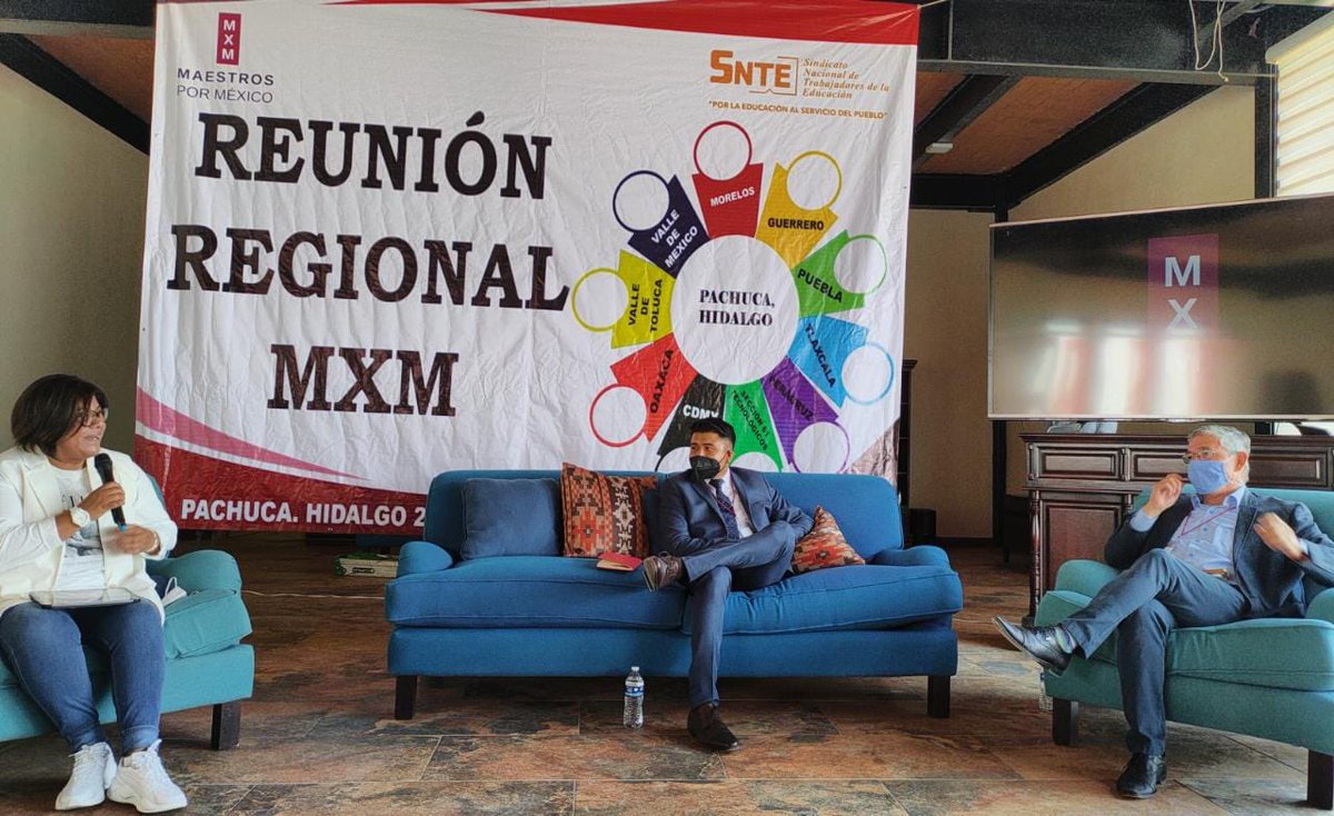 EcatepecM's tweet photo. Inicia la jornada de trabajo de la reunión regional de #MxM, en Pachuca Hgo 2021 con las ponencias de @SergioDunstan @elErickJuarez
#MxMExige #DemocraciaSindical https://t.co/rv79d4bCm8
