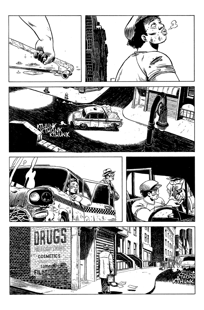 ianmacewan's tweet image. Looking back at some line art from my @ImageComics series MCMLXXV with writer Joe Casey #sequentialsaturday