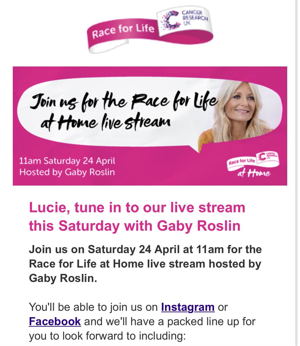 luciebud's tweet photo. https://t.co/aSBzR5tWEH   💞💞 Completed #RaceForLifeAtHome  💞💞 https://t.co/ZiJ5avZZ4t