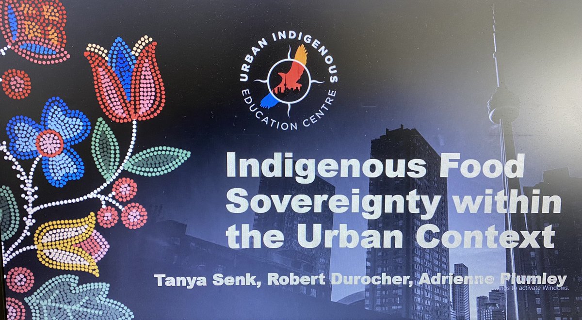 UIEC_Tdsb's tweet photo. Indigenous Food Sovereignty with the Urban Context as part of the @eecom_info @NaturlCuriosity conference. Thanks to @TanyaSenk @rjdurocher @msplumley for facilitating an engaging discussion. #EECOM https://t.co/Z75uD0Sz3t