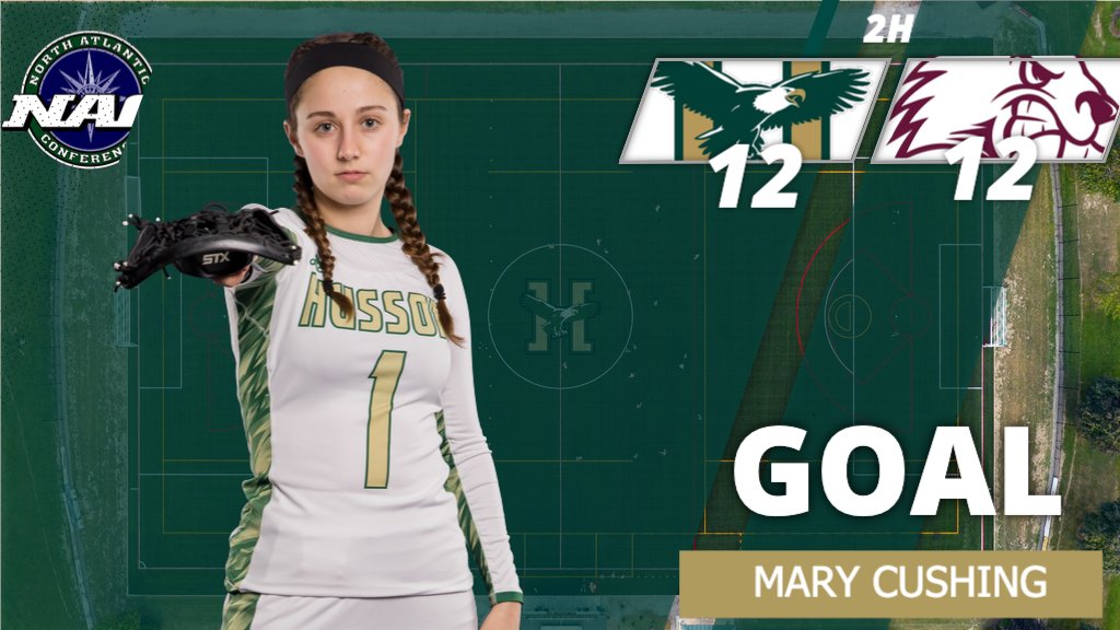 With under a minute to play; the #HUeagles and UMF are locked at 12. #NACwlax