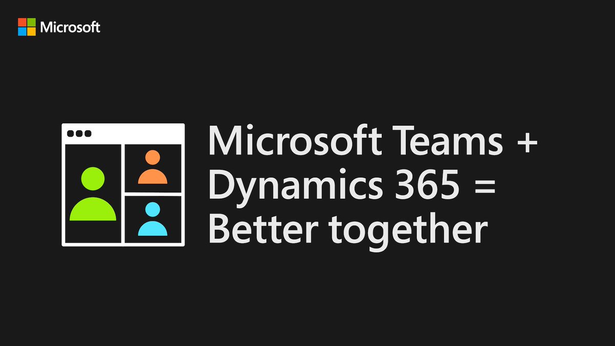 Wherever you work—if your role depends on teamwork—then the collaboration features in #MSDyn365 and #MicrosoftTeams will help you keep everyone connected in a natural way. Learn more about the #MSIgnite announcement: 
msft.it/6013V9dJ5