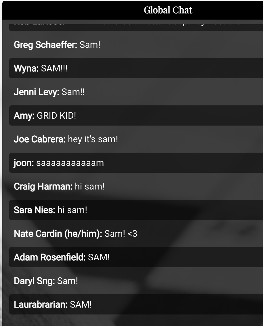 I could just scream it into the void

CROSSWORD PEOPLE ARE THE BEST PEOPLE
 
#ACPT2021