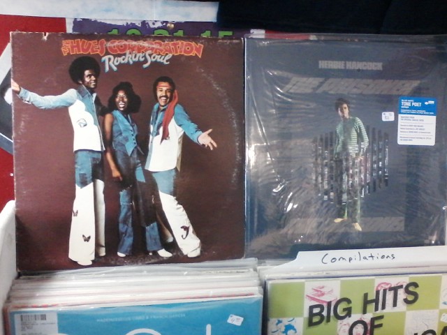 Happy Birthday to Ann Kelley of the Hues Corporation & the late Joe Henderson (on this Herbie Hancock lp) 