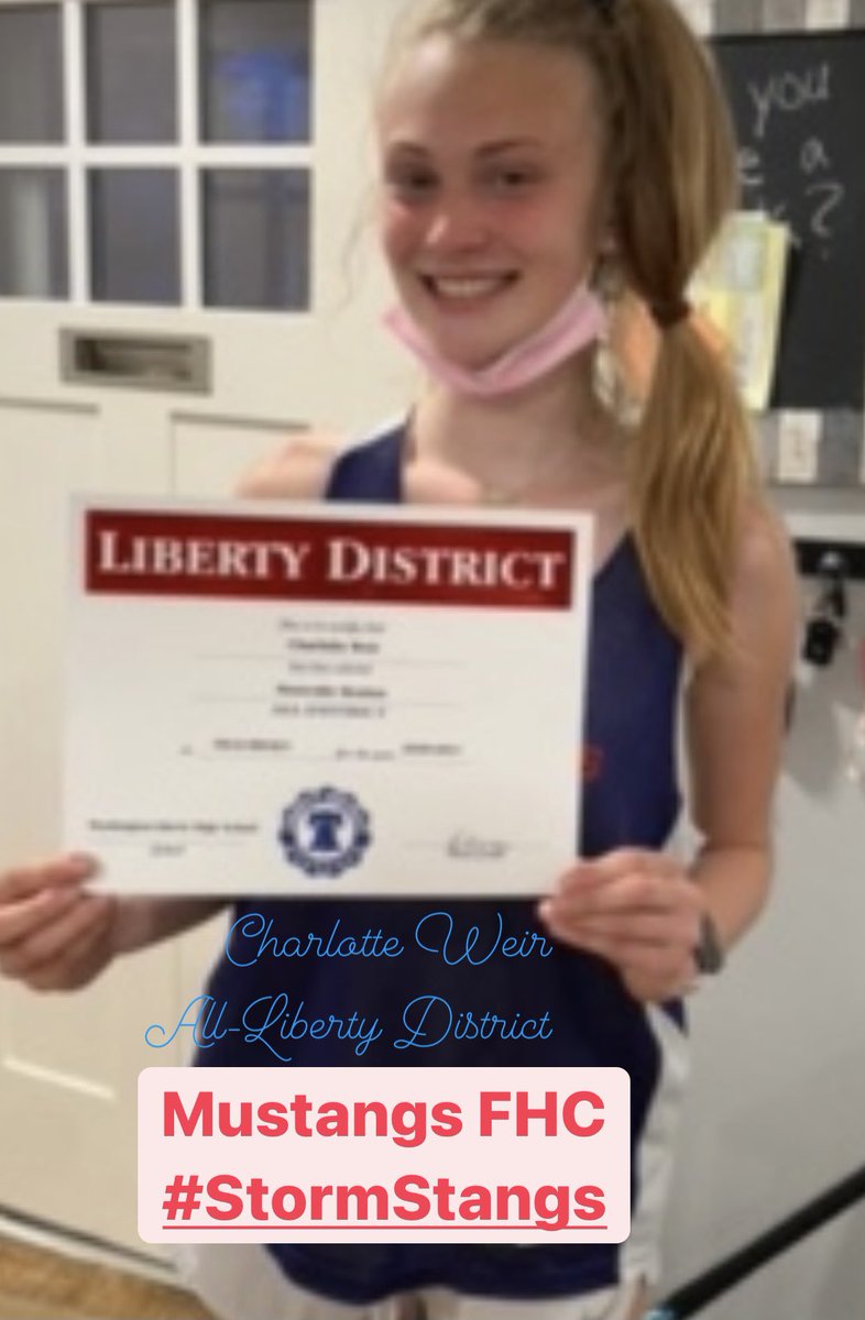 Congratulations, Charlotte!
💜💛🏑🌪🐴