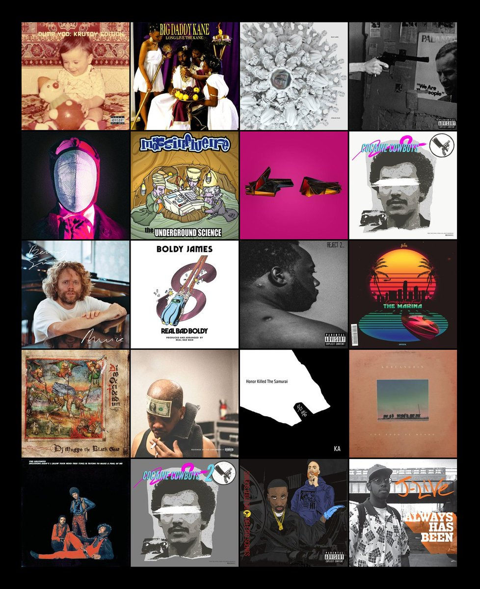 Almost everything I listened to this week (some breaks mixes on Mixcloud and a bunch of Flipout's streams on Twitch as well). WFH is tough sometimes but I'm listening to so much music now, and that part of it is great.