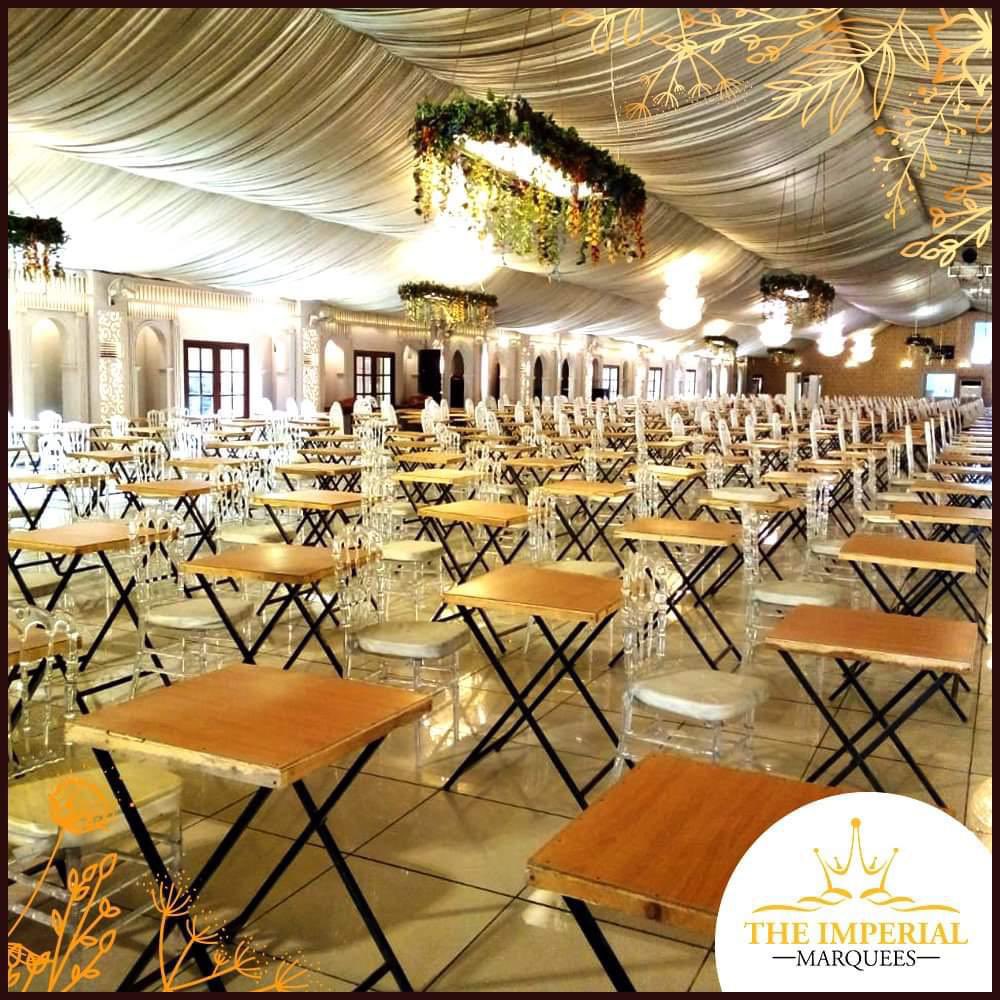 _aleenali_'s tweet photo. Lol “The Imperial Marquees” deleted their post with the pictures of the CIE hall they set up. Who are you trying to hide from? The 150+ children you’ll be seating in this hall? 

#imrankhanjawabdou 
#ImranKhanSaveStudents 
#ImranKhanCancelEXAMS https://t.co/YtqVfe2q5K