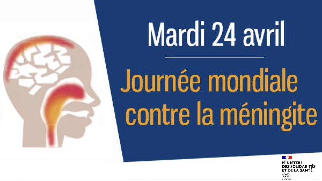 Journée mondiale contre la #Méningite, l’occasion de (re)faire le point concernant les infections à méningocoques (&amp; la #Vaccination) : 

En 🇫🇷, les infections graves à méningocoques touchent plus de 600 personnes par an. Les plus touchés sont des sujets jeunes ⤵️