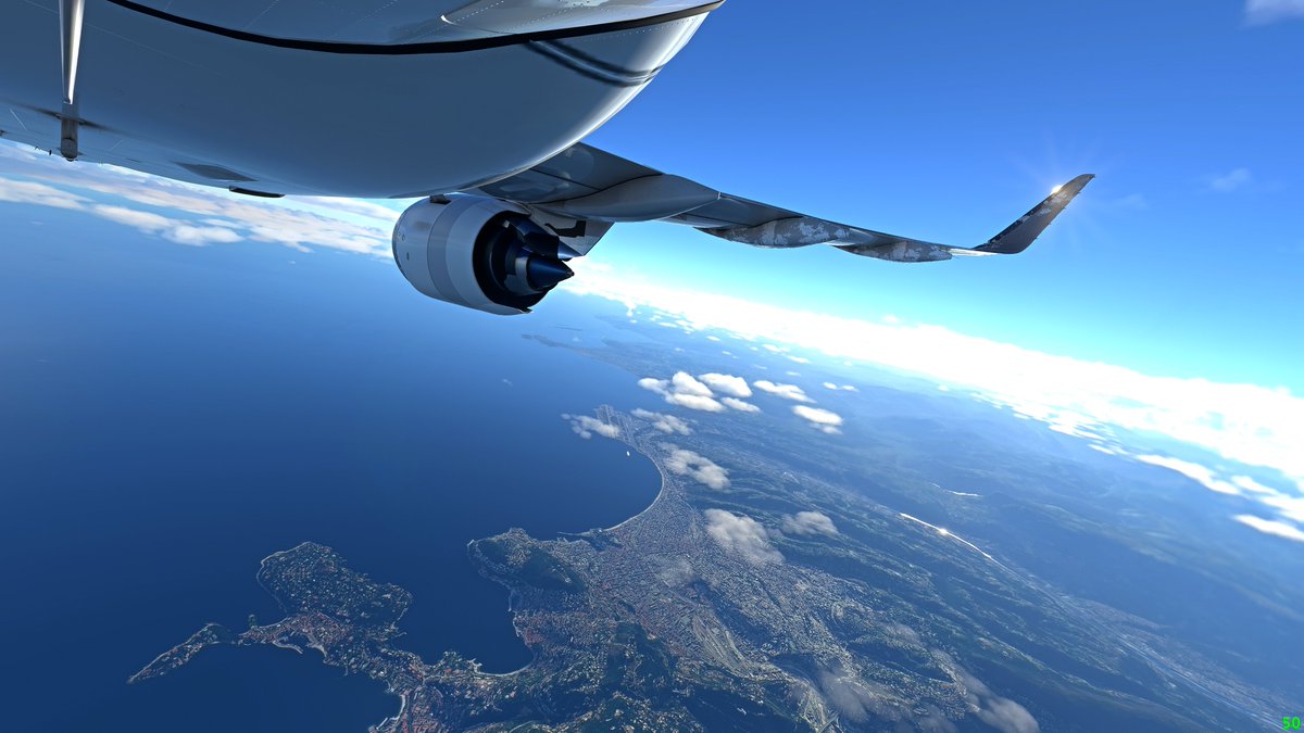 Skypat's tweet image. #FS2020 #LFMN quelle vue !