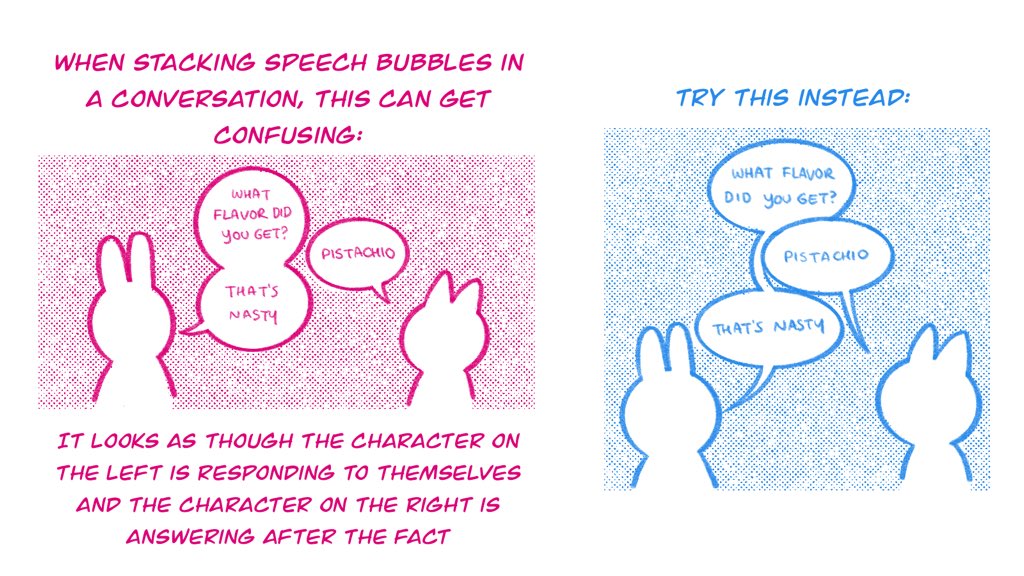 I'd recommend asking a friend who will give you honest criticism to read your sketch before you line it! 

Comics are a completely different beast from illustrations, so I hope this helps any illustrators trying comics out. 
(2/2) 