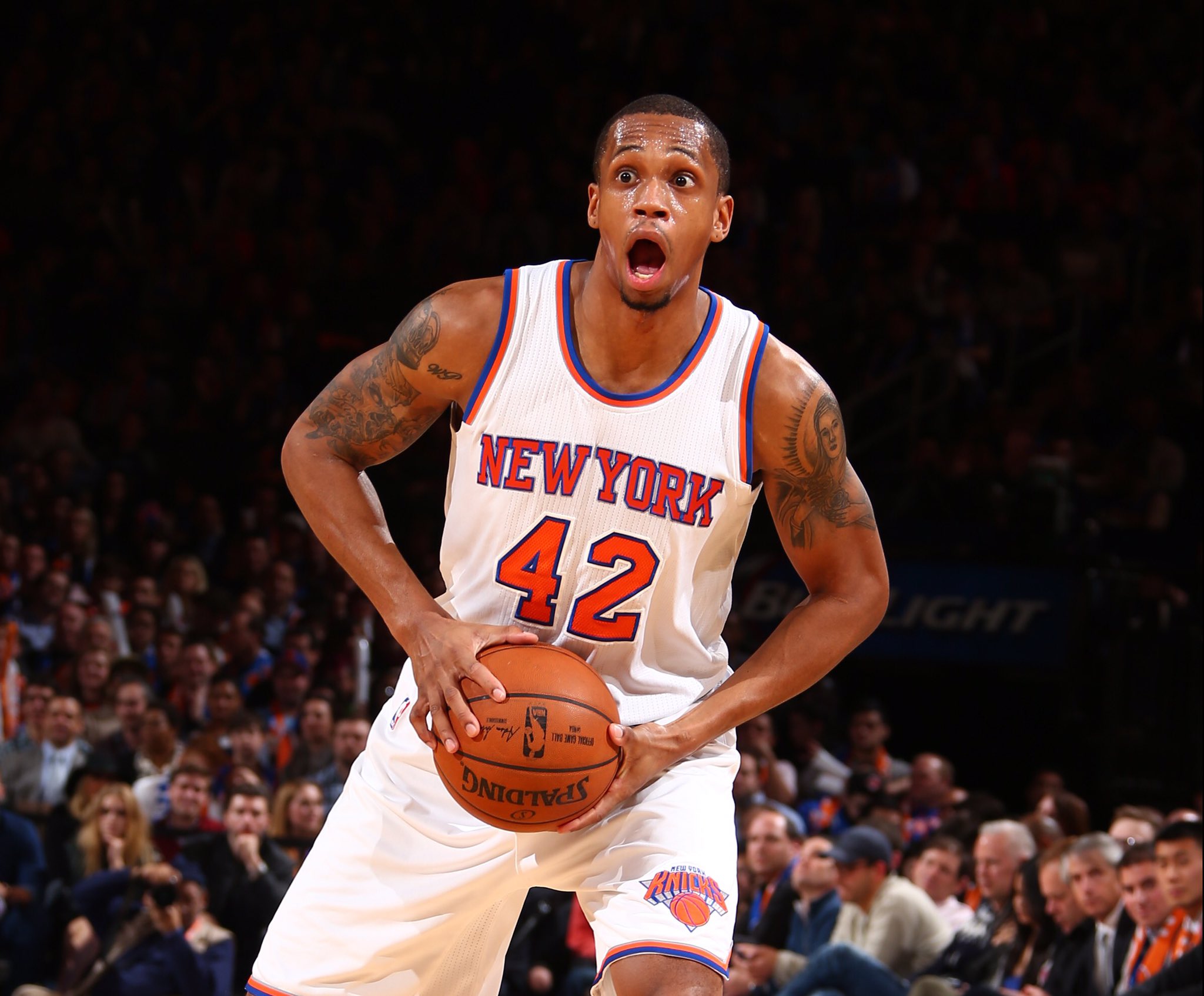 Happy 33rd birthday to former Knicks captain Lance Thomas and 66th to former Knicks player and GM Ernie Grunfeld 