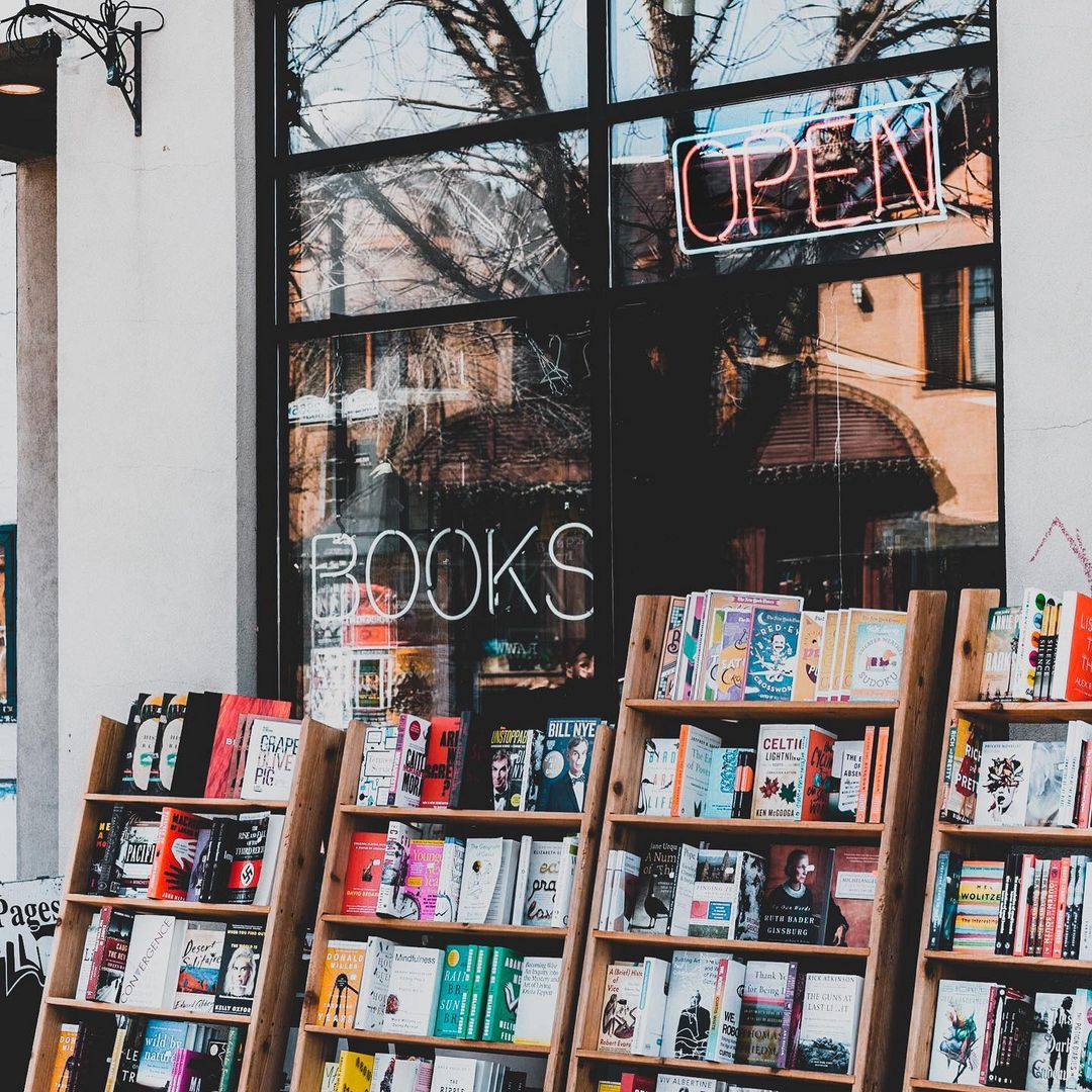 It's #CanadianIndependentBookstoreDay. Learn how your local favs like <a href="/shelflifeyyc/">shelflifeyyc</a> &amp; @owlsnestbooks are participating: bit.ly/3vhK2Em #ShopLocalYYC

Also enter @cibabooks contest when you purchase from ANY ind. bookstore. bit.ly/3aDDDvr
Photo: <a href="/Books_and_Beers/">Books And Beers</a>