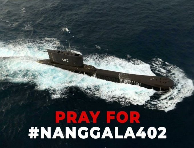 402 nanggala Indonesian submarine