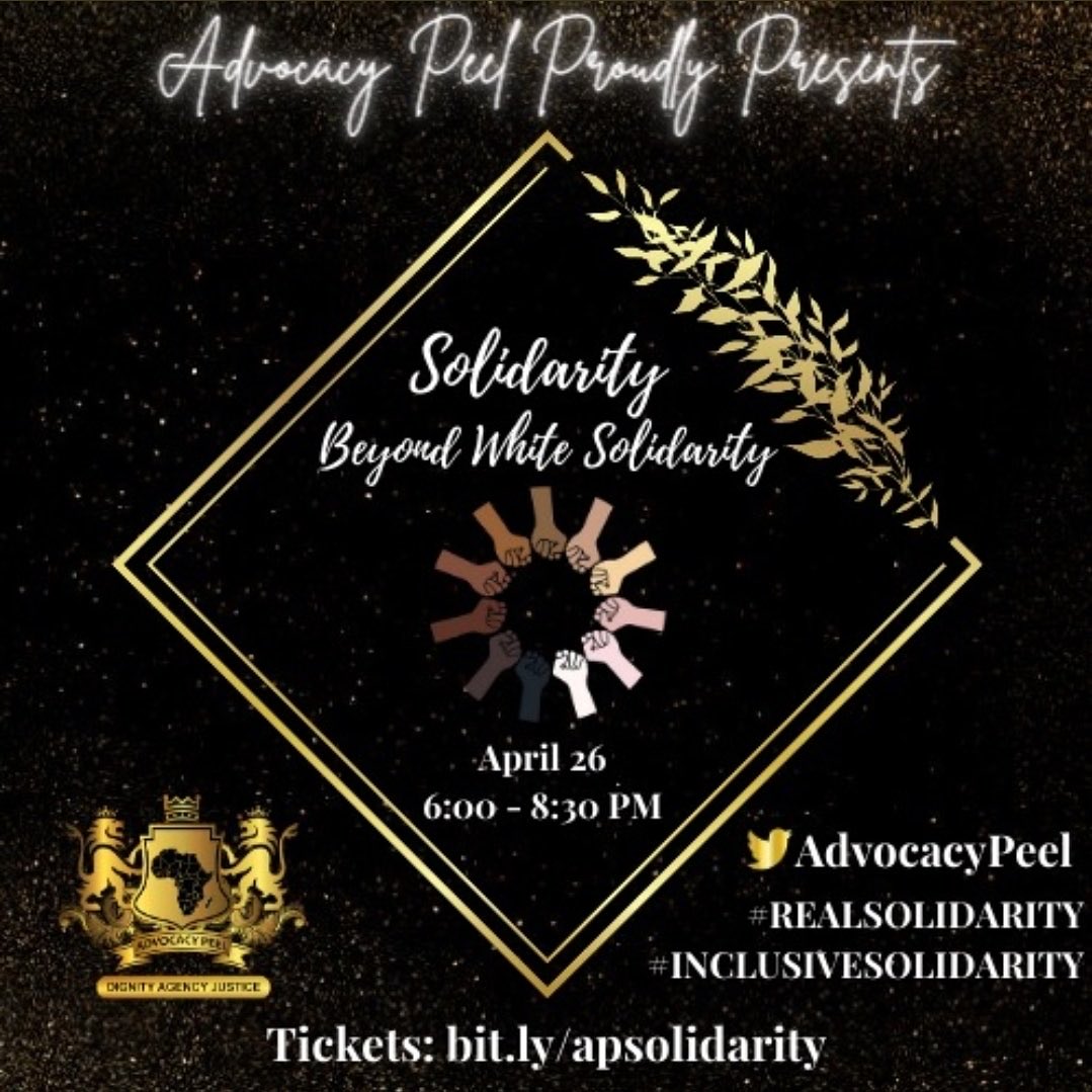 Gailhbc's tweet photo. I am honoured to be invited to speak on this panel w/ other Black union leaders in Peel. Come hear what unions are doing & can do to dismantle anti-Black racism and white supremacy. Join us on Monday, April 26 at 6:00 p.m. Register today and join us👇🏾👇🏾👇🏾
@AdvocacyPeel @ETFOPeel https://t.co/gTgZqmFXzd