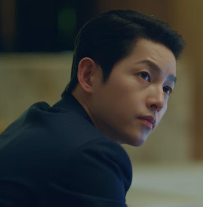 Song Joong Ki.....he was destined to be the one and only Mafia Consigliere Vincenzo Cassano