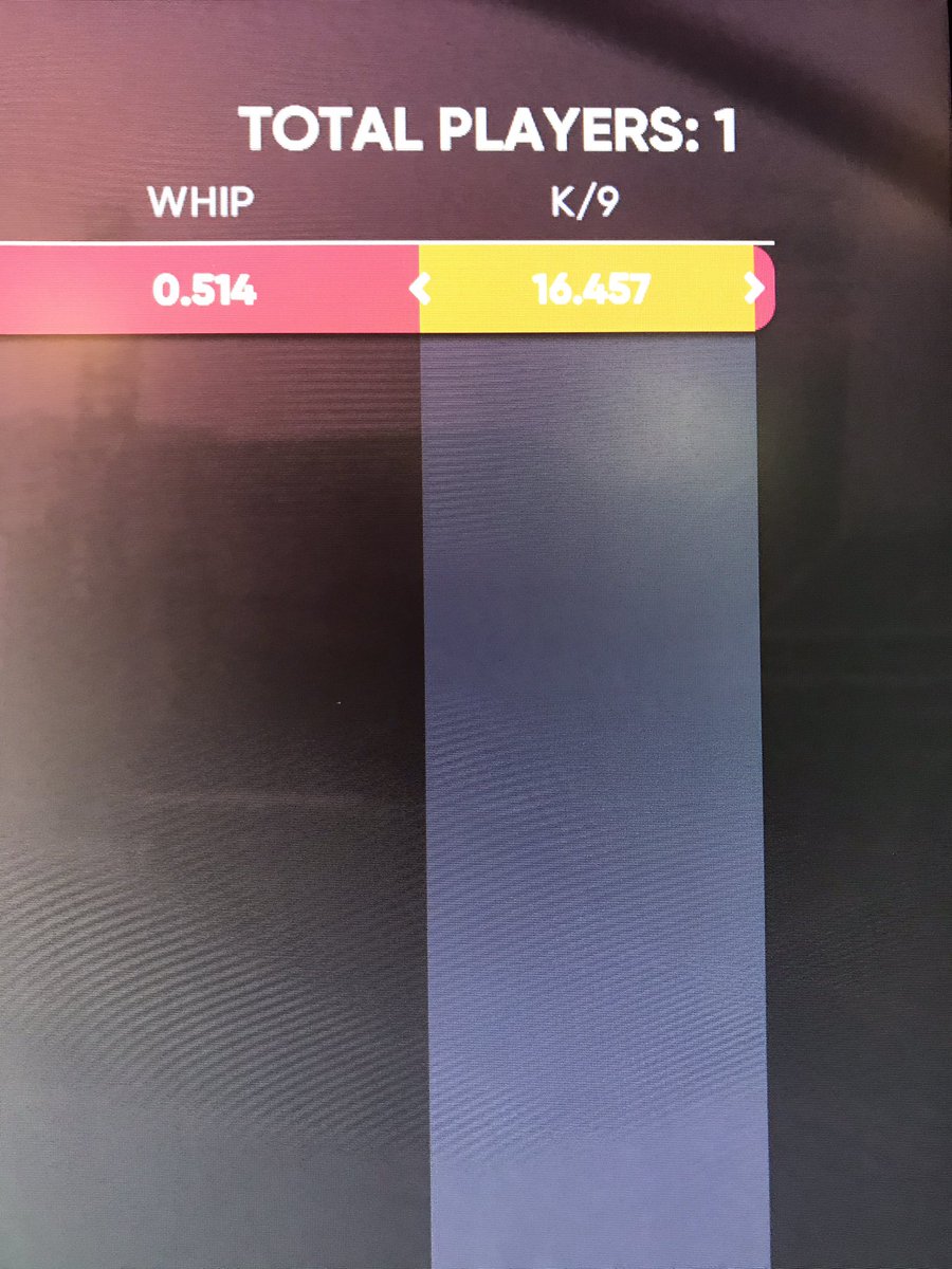 9_thru's tweet photo. This is why they call me K Thru.. don’t mind that WHIP either..😏😎 @MLBTheShow #MLB #TheShow21 #MLBTheShow21 https://t.co/JmlLqyEJyM