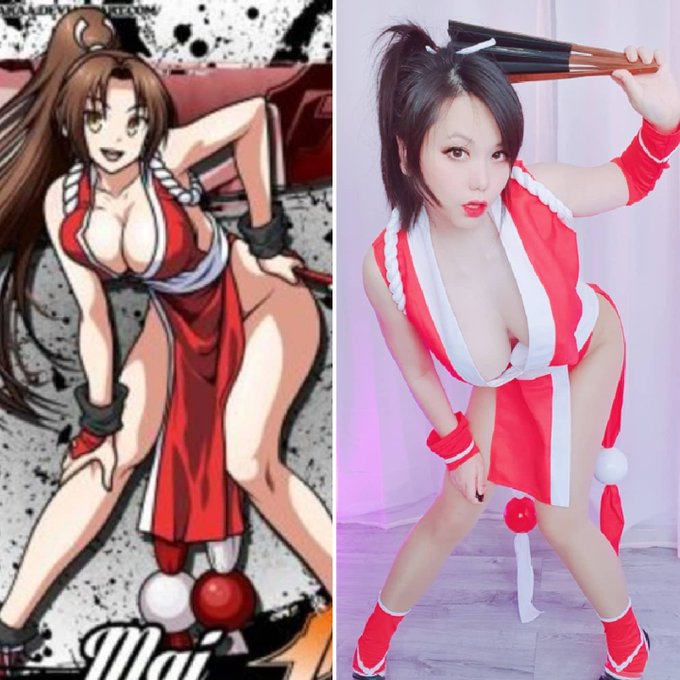 1 pic. 6 hours until birthday countdown 🤪 playing sparrow cup today. with #maishiranui deck 🤣 https://t