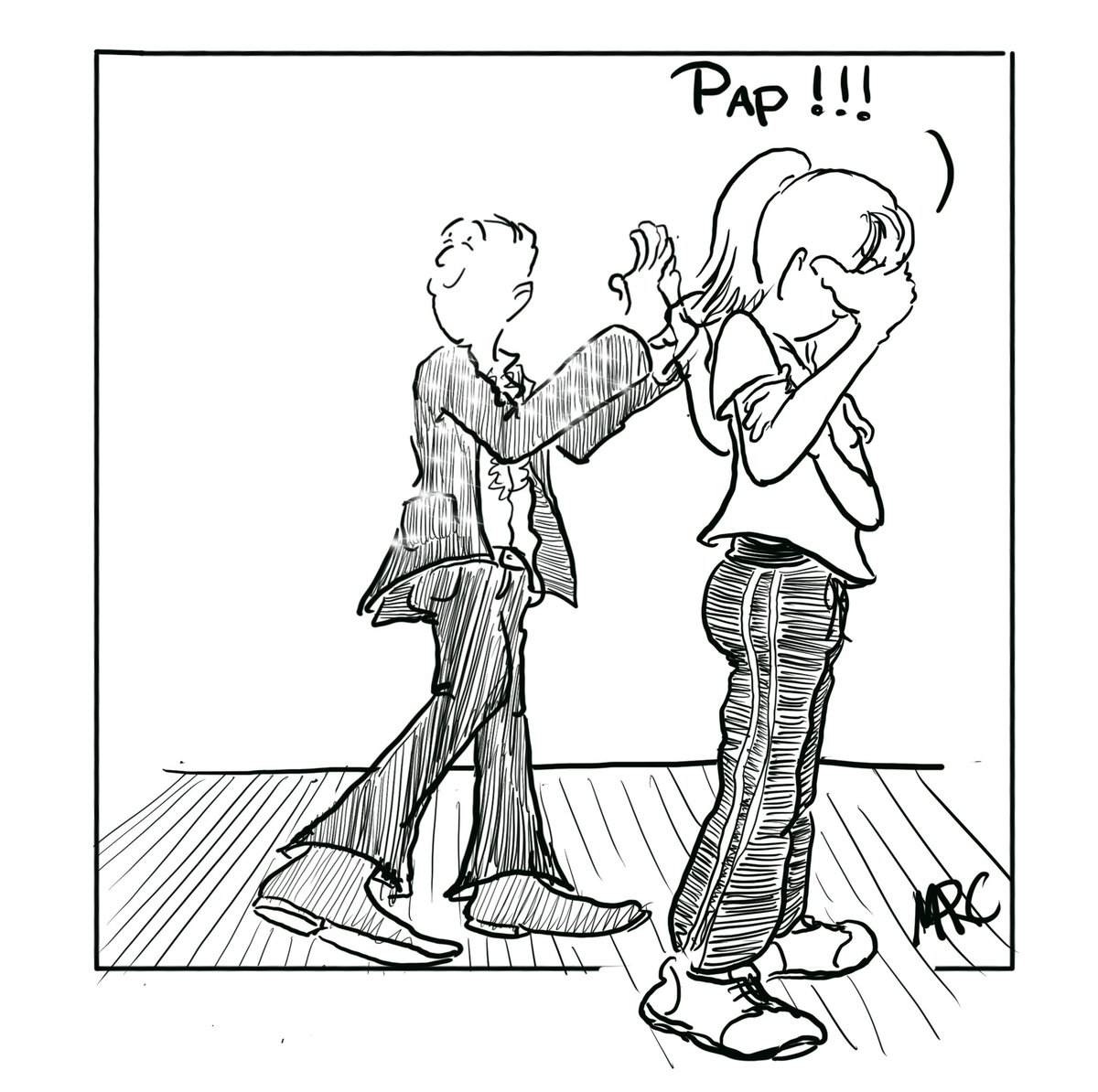 marcjanjanssen's tweet photo. Ouderwets lekker gedanst.

tijdens de afwas ouderwets lekker gedanst met mijn dochters. Vrees wel dat ik, met een grote mate van zekerheid, een uitnodiging voor toekomstige dansfeestjes van mijn dochters verspeeld heb.

#DeCartoonVanMarc #disco #dansen #feest #party #PartyTime https://t.co/VRvzNcYkgl