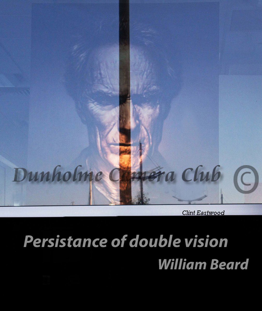 Our 3rd POTY competition of the year was a challenging one. Simply called Book Titles our members had to create their own images for book covers. In the Colour round this photo titled 'Persistance of Double Vision' by Vivienne Mann scored 18 points. Well Done Viv