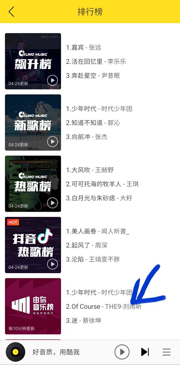 DATA part 5!Another 2 platforms where you can vote for UNI chart! Alot platforms but its abt being a singer's fan 1. 酷我 (weibo, wechat & qq)P1: Look for 排行榜P2: Look for UNI chartP3: Look for 刘雨昕 and look for the EPSILON album. Like album & songs. #XINliuEPSILON