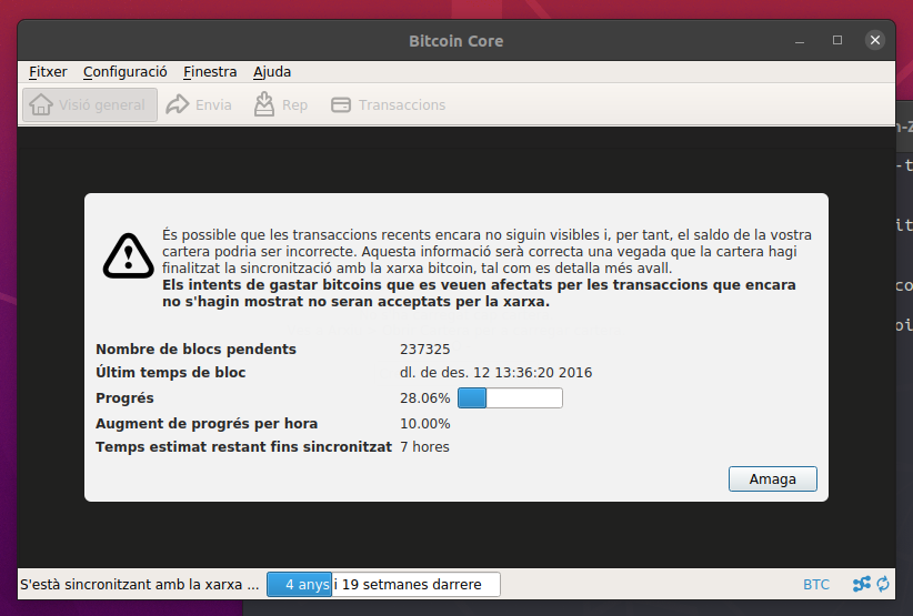 BitcoinEnCatala's tweet image. Voleu ajudar a fer la xarxa #Bitcoin més resilient? Creieu en el projecte a llarg termini?

Convertiu el vostre sobretaula, portàtil o Raspberry Pi en un node complet i ajudeu a mantenir la integritat del llibre major 🙂

Aquí ja ens hi posem també!