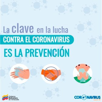 🗣️ ¡𝐄𝐒 𝐂𝐎𝐍𝐓𝐈𝐆𝐎!✍️🇻🇪 Tu salud y la de tu familia depende de ti, vamos a cortar las cadenas de contagio: si no hay necesidad de salir mantente en tu hogar, si sales, usa tu tapaboca y lleva tu alcohol al 70% y mantén la distancia de otras personas. #PrevenirEsClave