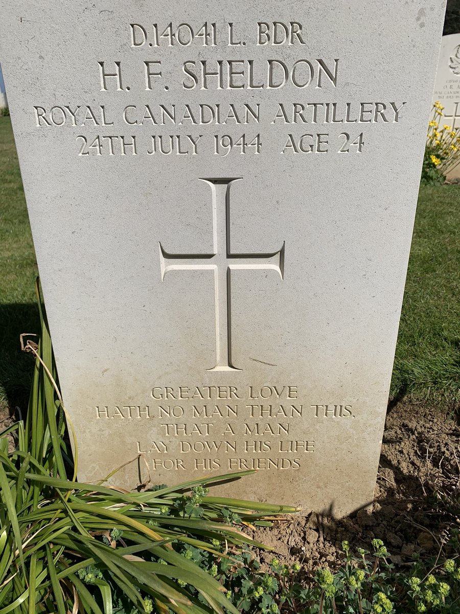 davidgrabowski_'s tweet photo. Visited the Canadian cemetery for those who fell during #DDAY on #junobeach in #Normandie. Sad and humbling to see so many young souls sacrifice their life for freedom. “Greater love hath no man than this, that a man lay down his life  for his friends” https://t.co/alLSRwaGfS