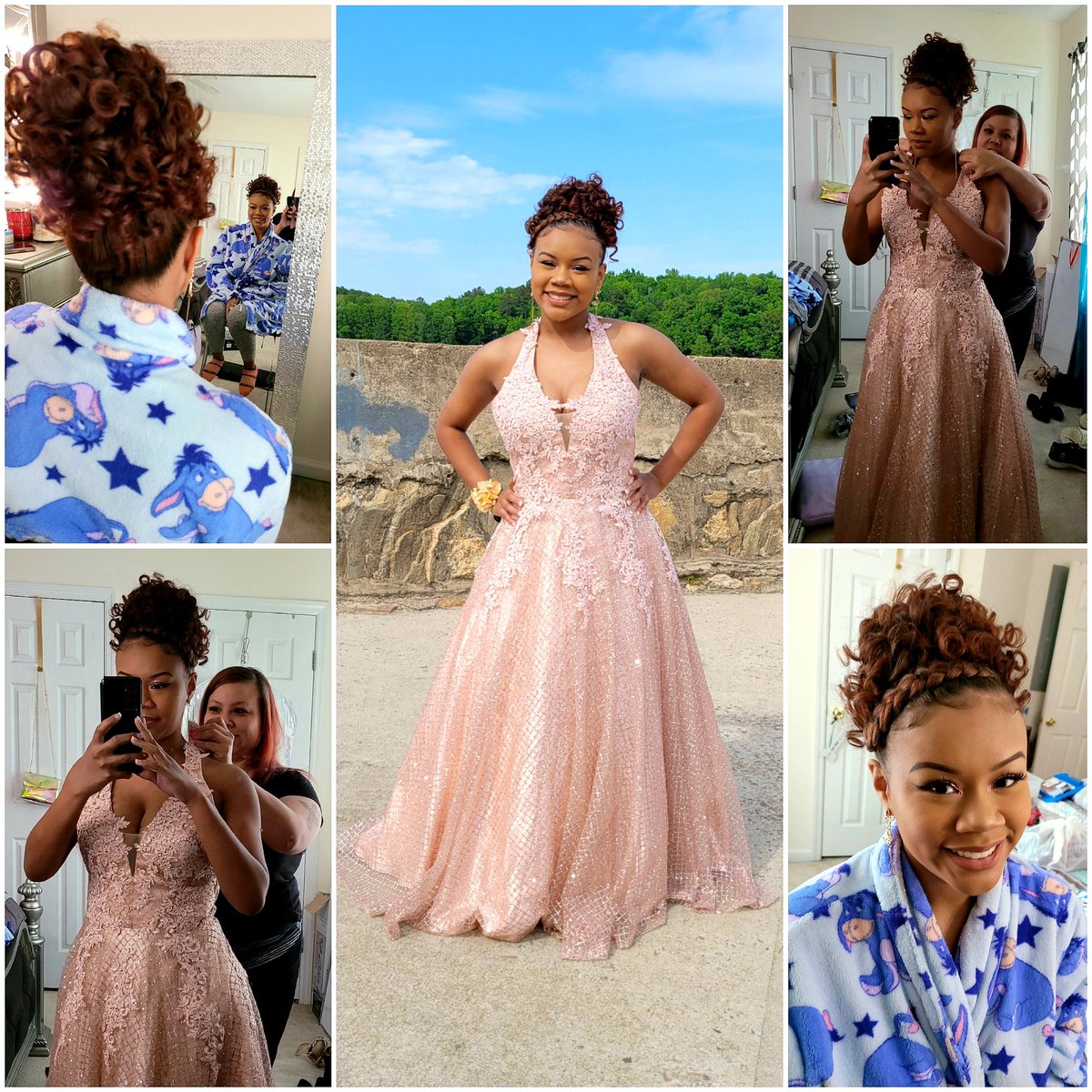 MrsPrez08's tweet photo. My baby girl has grown into a beautiful young lady. I'm so glad I am able to be a part of every moment of it with you. Glad I can help make your day perfect. I love you Beautiful! #SeniorProm2021 #MyBabyGirlLastYear #MyBeautifulPrincess #ARJClassOf2021 https://t.co/eVCCjq2Hjz