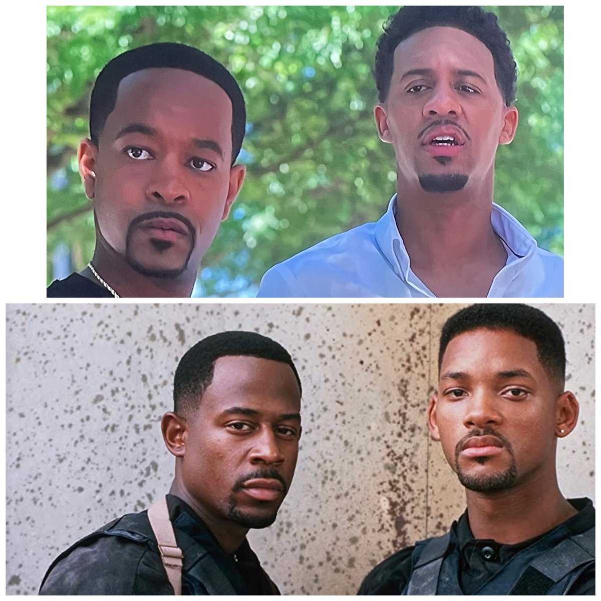 1Alanat's tweet photo. This scene with Vince and Deon reminds me of Marcus and Mike Lowrey on Bad Boys 😂😂❤️ #BiggerOnBET #BiggerSeries @TristenJWinger @ChaseComedy https://t.co/KnVdXAzU6b