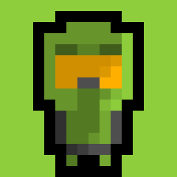 Minecraft Pixel Art Master Chief