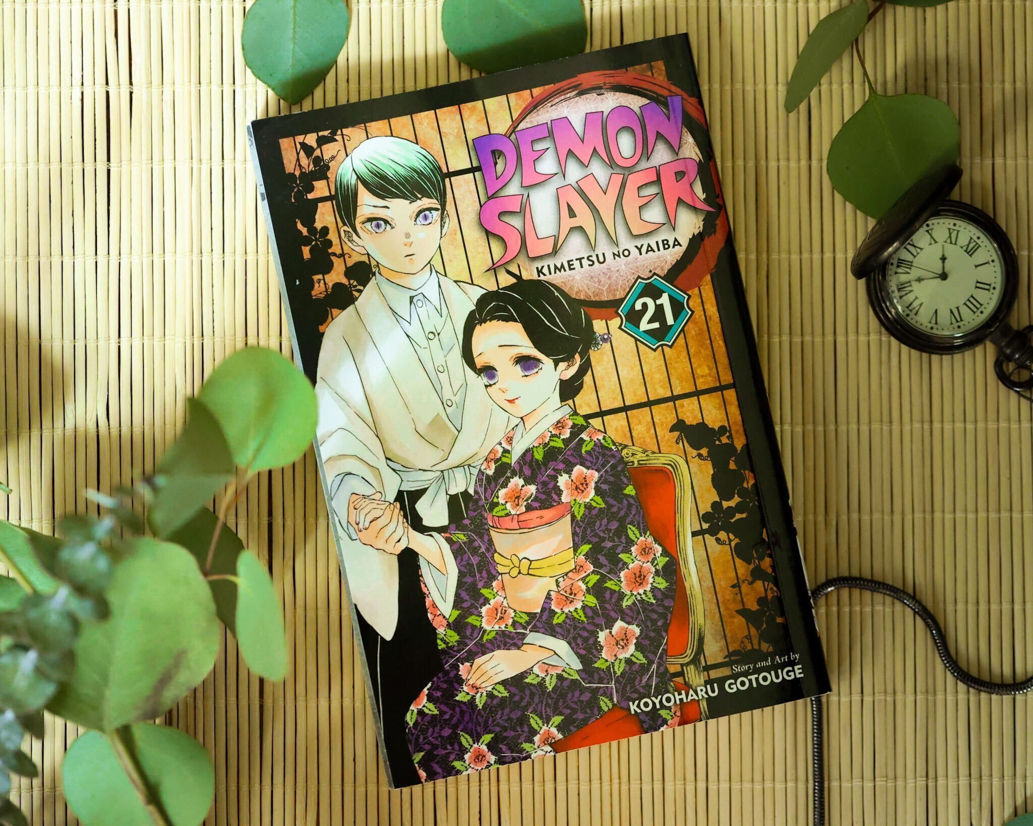 Mangá Demon Slayer Kimetsu No Yaiba Volume 21