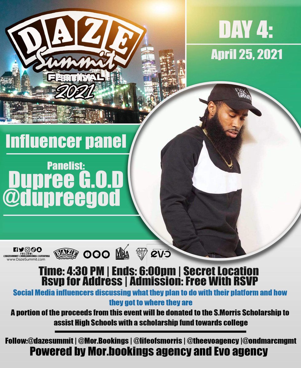 Social media influencer panel tomorrow with <a href="/LifeOfSMorris/">Scott Morris</a>