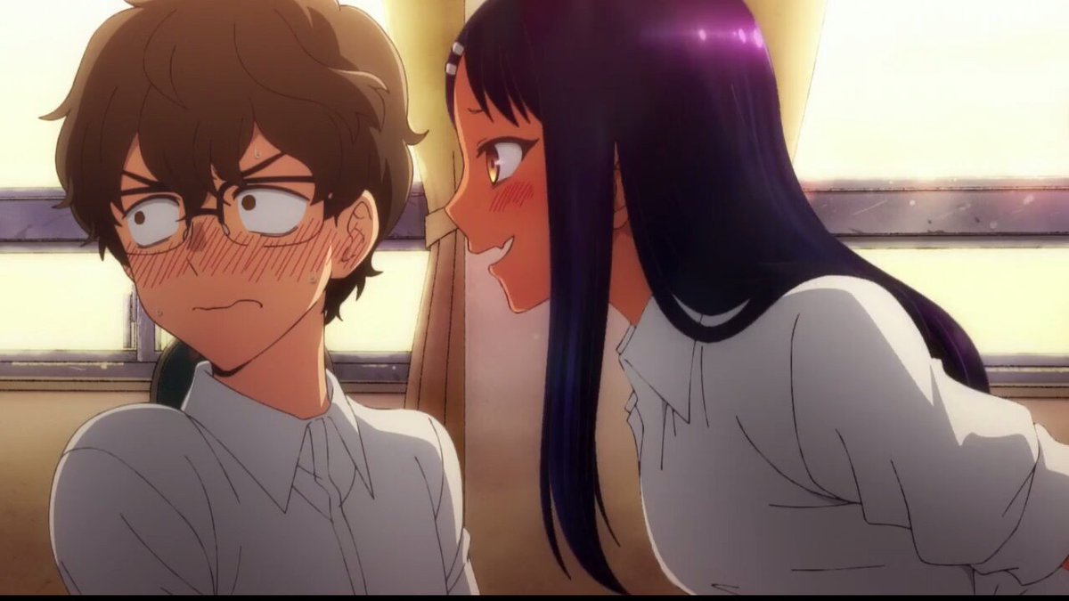 First is ijiranaide, nagatoro san. It's basically when shy socially awkward guy gets the attention of an extroverted fun girl. Basically it's her mission to get him out of his shell while they learn alot about each other. A very unlikely friendship. 3 epd so far it's a cute anime