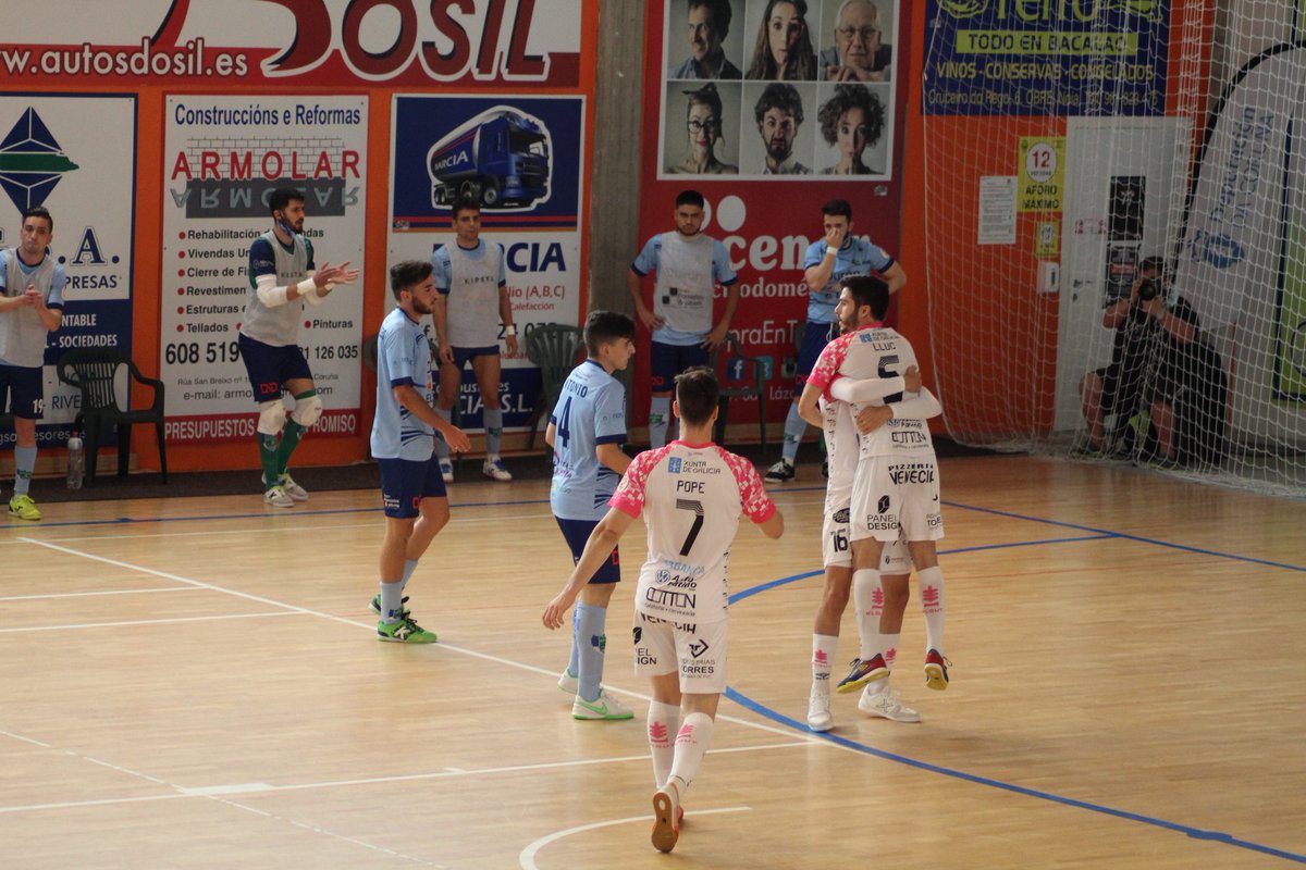 entorno5x5's tweet photo. 💥 RFEF / Primera División Futsal 💥

🗞️ Los goleadores del @NoiaFutbolSala en el encuentro disputado esta tarde han sido @pirataa10, @ajavaloy7, @MandiMG7, @llucpa5 y @alexnaranjoler7. ¡¡¡Enhorabuena a todos!!! ⚽

#noia #galicia #Futsal #5x5 

📸 @NoiaFutbolSala https://t.co/5ZsOqiq81I