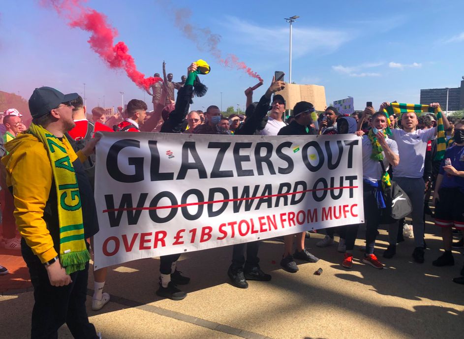 wallpapers Old Trafford Protest Twitter twitter