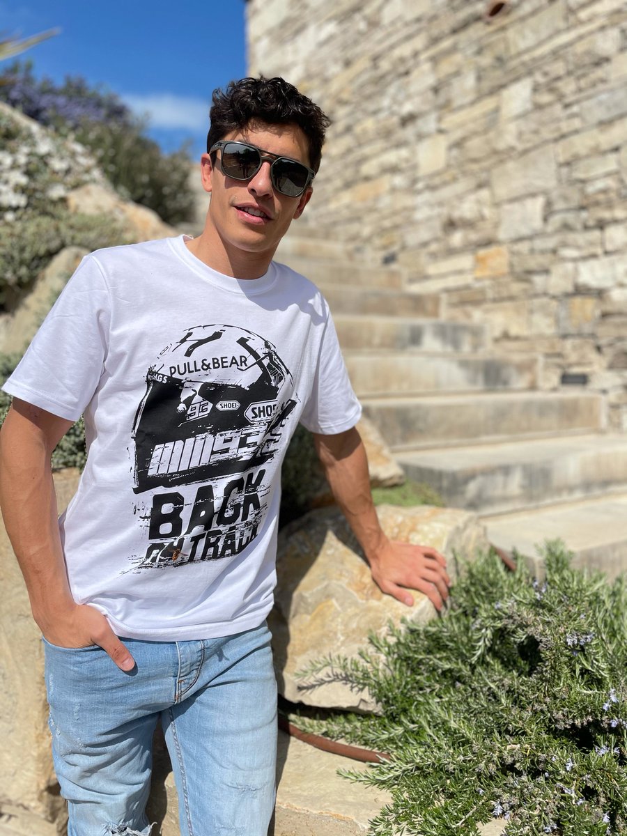 Marc Márquez Twitter: "Saturday 👕 'back on track' by @pullandbear ➡️ https://t.co/NnhH0oVe0Q" / Twitter