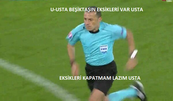 ybaranizm's tweet photo. Malum takım eksiklerini Cüneyt Çakır abisiyle kapatıyor. #BJKvKYS https://t.co/ObyR6JHIKr