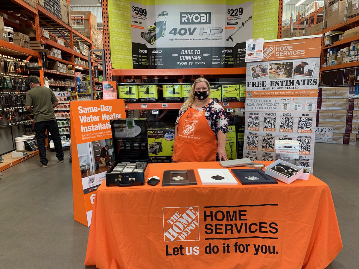 Thank you to Team Demarco <a href="/DeMarcoDesigner/">Crystal DeMarco</a> representing and supporting #Phoenix #Arizona #HomeDepot #ServicesSaturday #MakeoverEvent #D66 #D328 <a href="/D66Celest/">Sheldon Celestine 🇹🇹🇺🇸</a> <a href="/HaroldTHD/">Harold Meilleur</a> <a href="/THD_JEN/">Jen Cohen</a> <a href="/PabstBen/">Ben Pabst</a>
