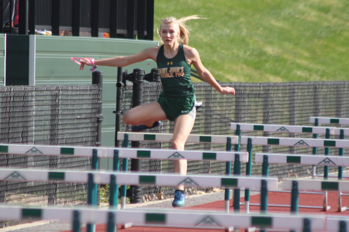 SJCP Photos (@photossjcp) on Twitter photo The <a href="/SJCPAthletics/">SJCP Athletics</a> Track team had a Record Breaking meet @ Glenelg County School today. Junior Rebekkah Vandegrift (below) broke the All-Time SJCP record for 100m hurdles with a time of19.4 AND frosh. Leah Knight broke the All-Time SJCP record in the 300m hurdles with 55.62 secs. The <a href="/SJCPAthletics/">SJCP Athletics</a> Track team had a Record Breaking meet @ Glenelg County School today. Junior Rebekkah Vandegrift (below) broke the All-Time SJCP record for 100m hurdles with a time of19.4 AND frosh. Leah Knight broke the All-Time SJCP record in the 300m hurdles with 55.62 secs.